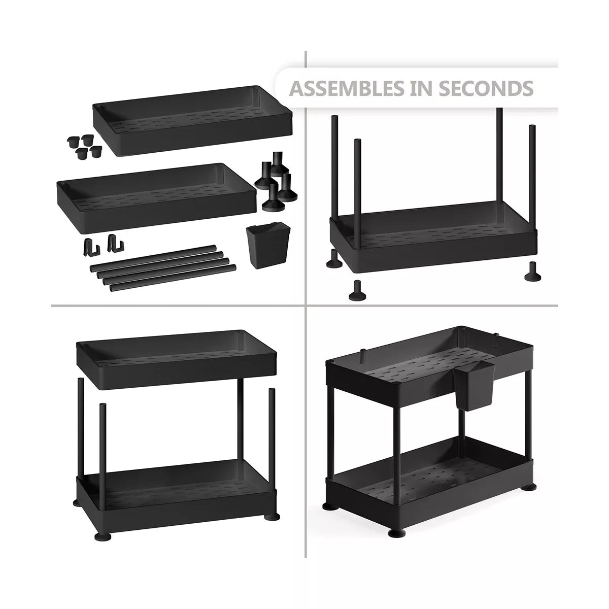Storagebud 2-Tier under Sink Organizer